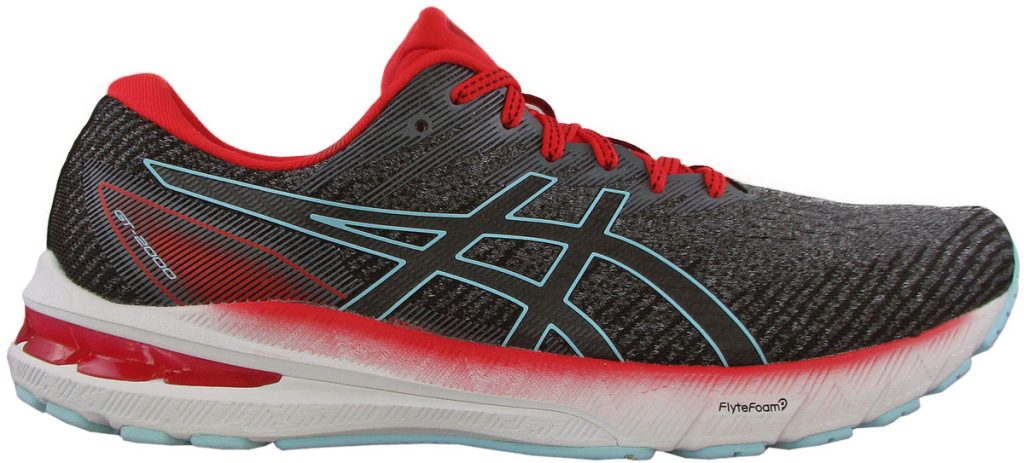 The side profile of the Asics GT-2000 10.