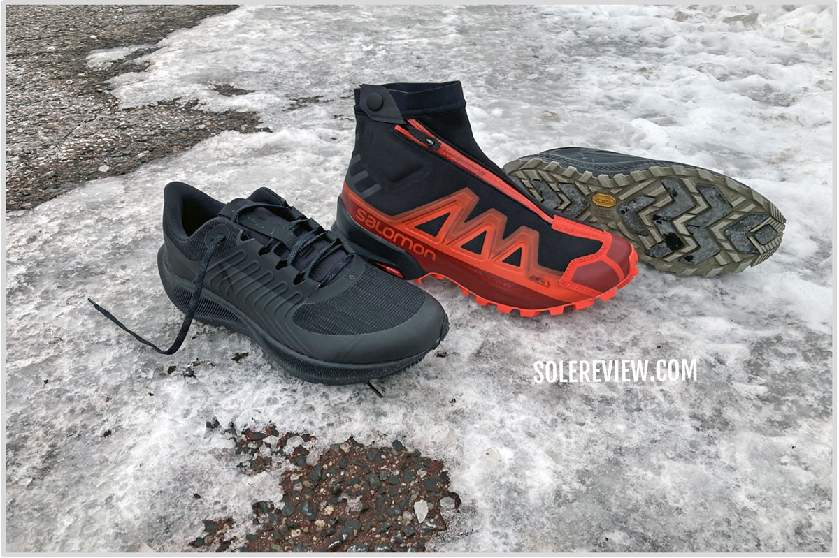 Nike Pegasus 39 Shield neoprene and rubber-trimmed mesh sneakers