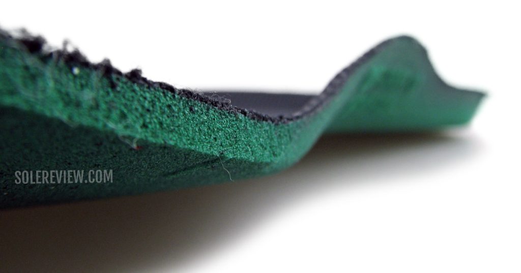 The molded insole of the Nike Pegasus 38 Shield.