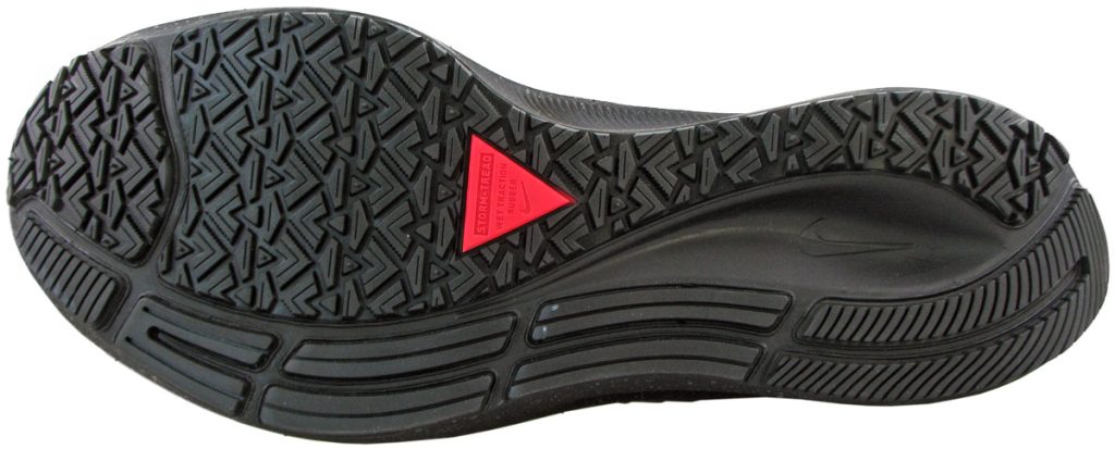 The outsole of the Nike Pegasus 38 Shield.