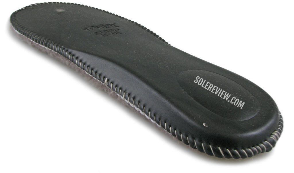 The foam insole of the Pajar Carson boot.