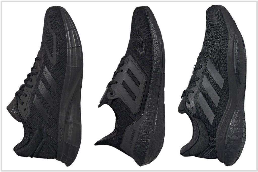 The best black adidas running shoes