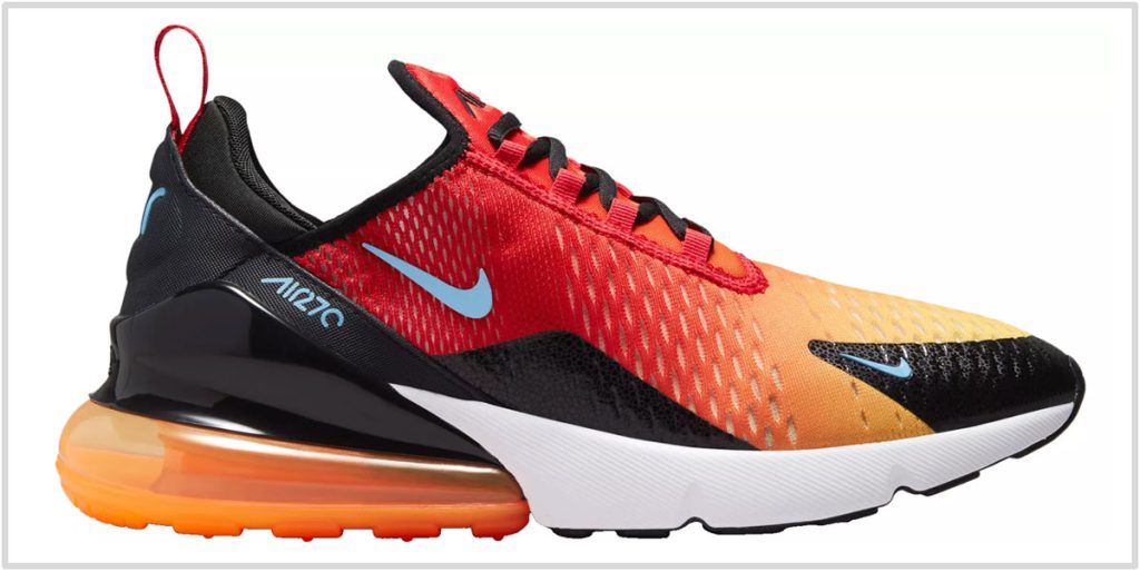 Nike Air Max 270 Total Orange Men's Shoe, 10