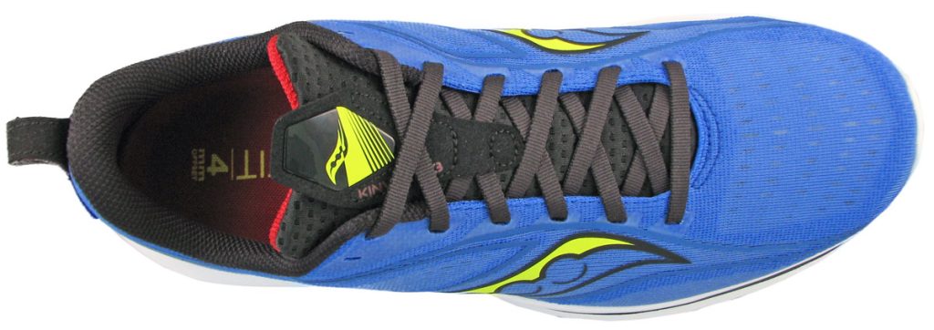 The top view of the Saucony Kinvara 13.