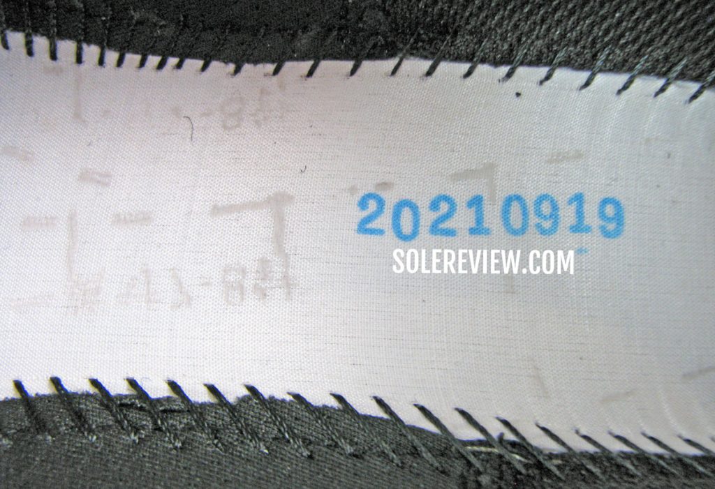 The fabric lasting of the Saucony Peregrine 12.