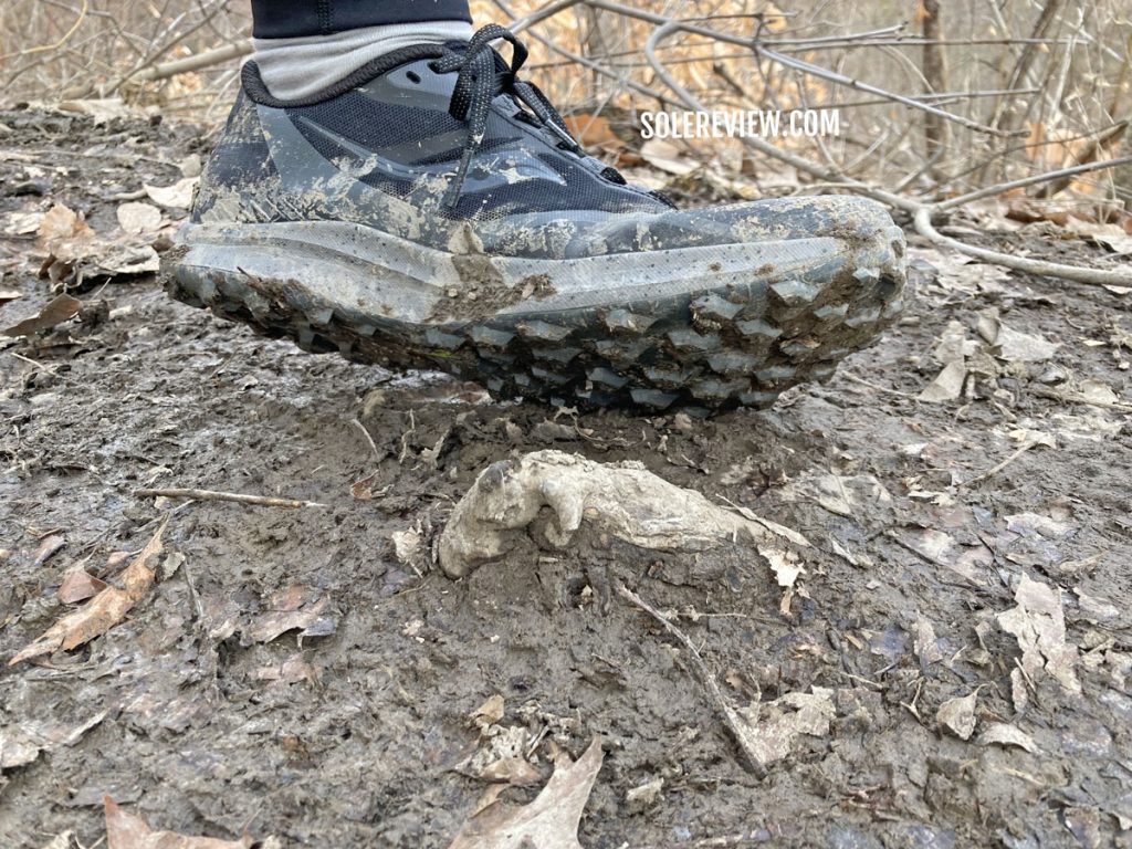 The outsole protection of the Saucony Peregrine 12.