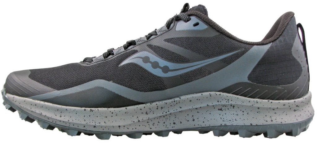 The side view of the Saucony Peregrine 12.