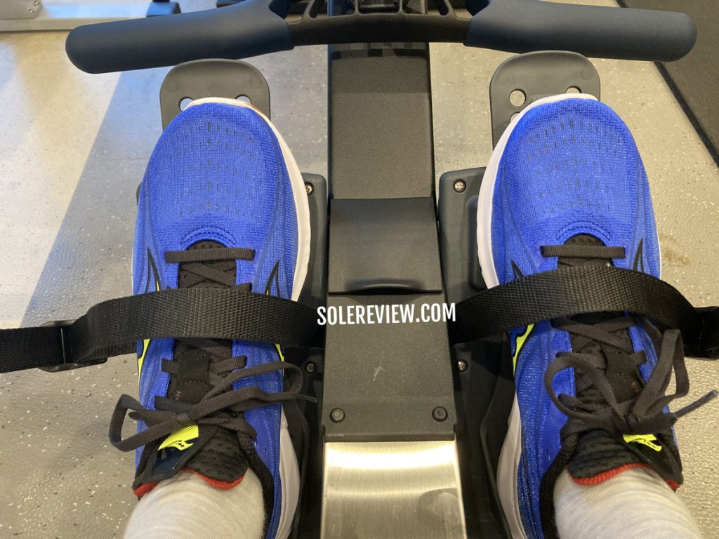The Saucony Kinvara 13 as a workout shoe.