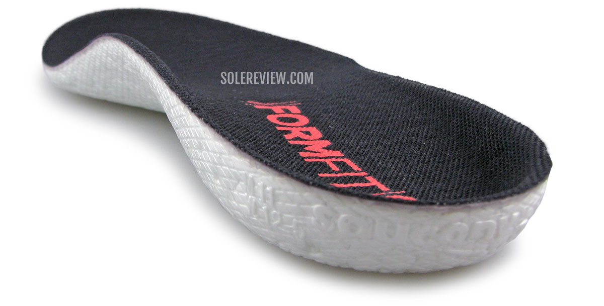 The removable Pwrrun+ footbed of the Saucony Ride 15.