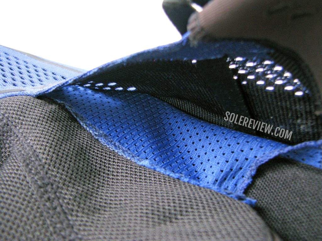 The inner sleeve of the Saucony Ride 15.