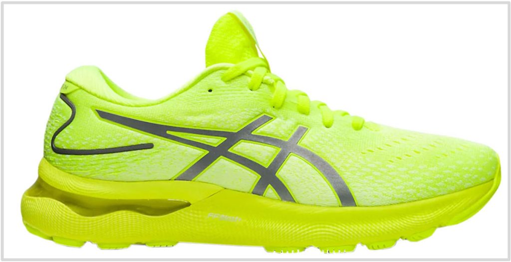 The Asics Nimbus 24 Lite-Show.