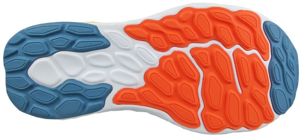 The outsole of the New Balance Fresh Foam X 1080 V12.