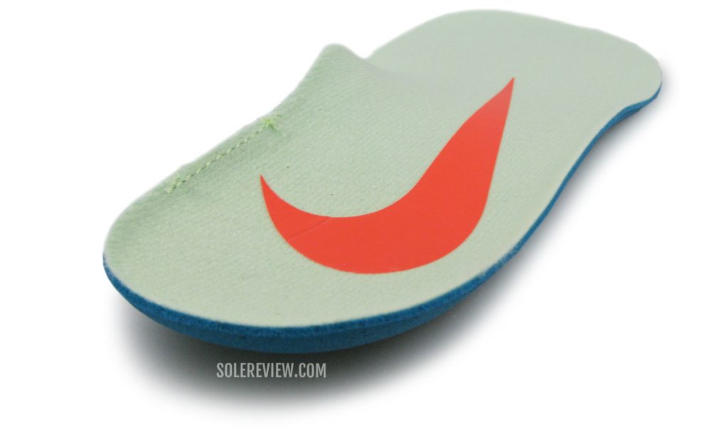 The removable insole of the Nike Zoom Fly 4.