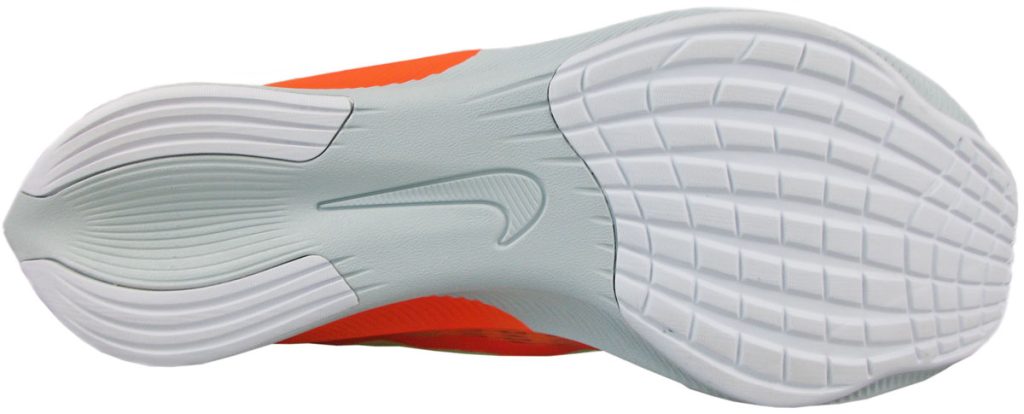 The outsole of the Nike Zoom Fly 4.
