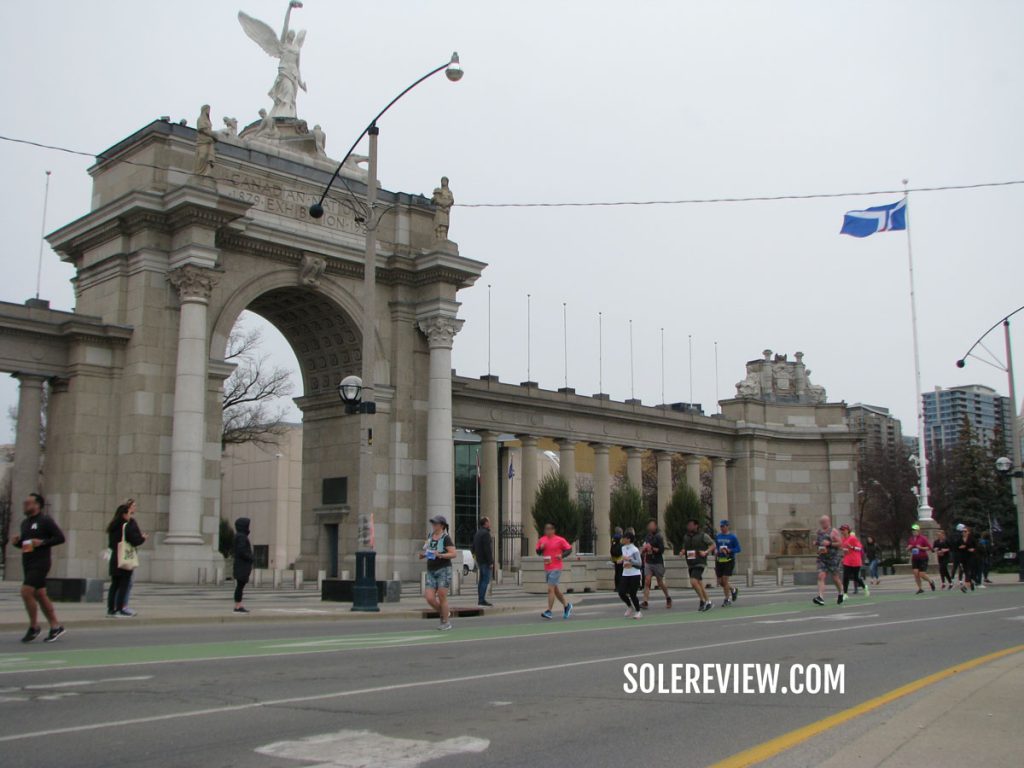 Toronto Marathon CNE grounds