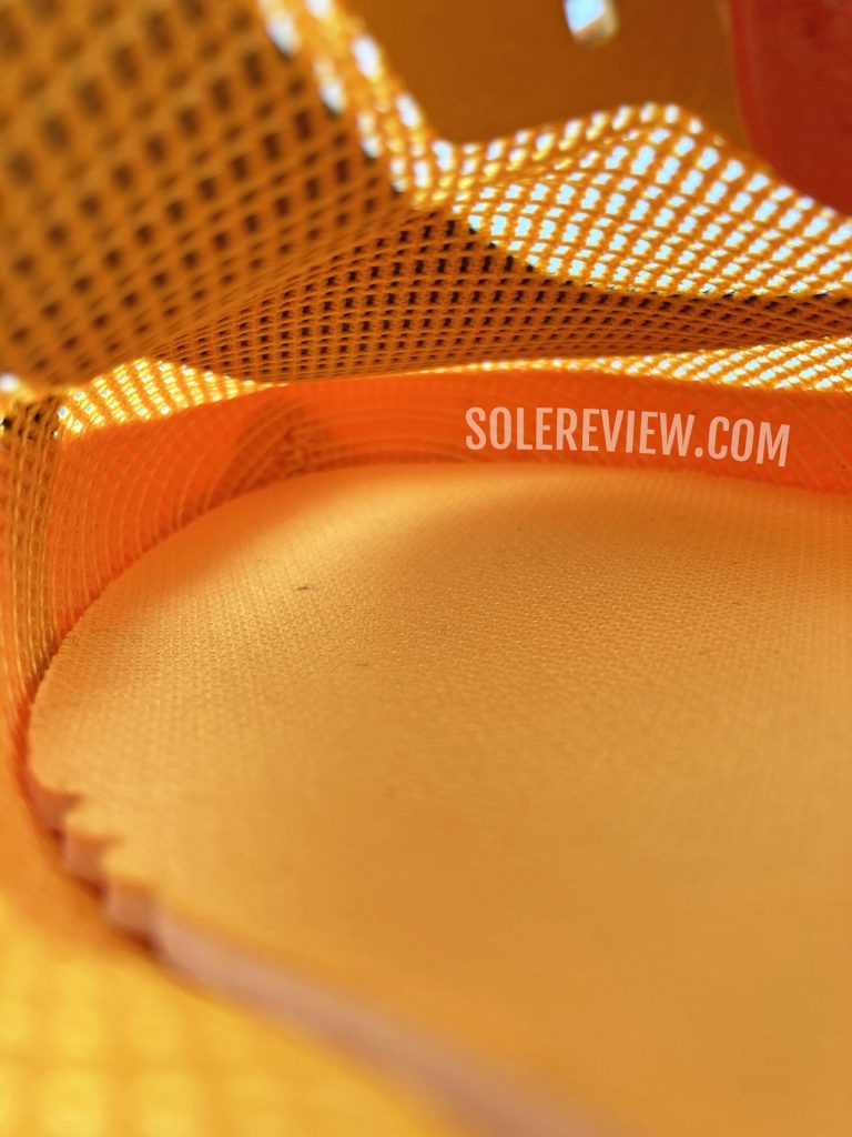The interior toe box of the Nike Vaporfly Next% 2.