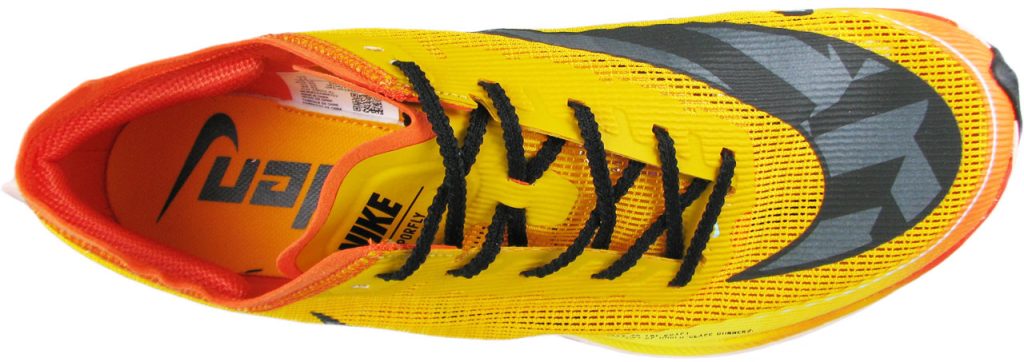 The top view of the Nike Vaporfly Next% 2.