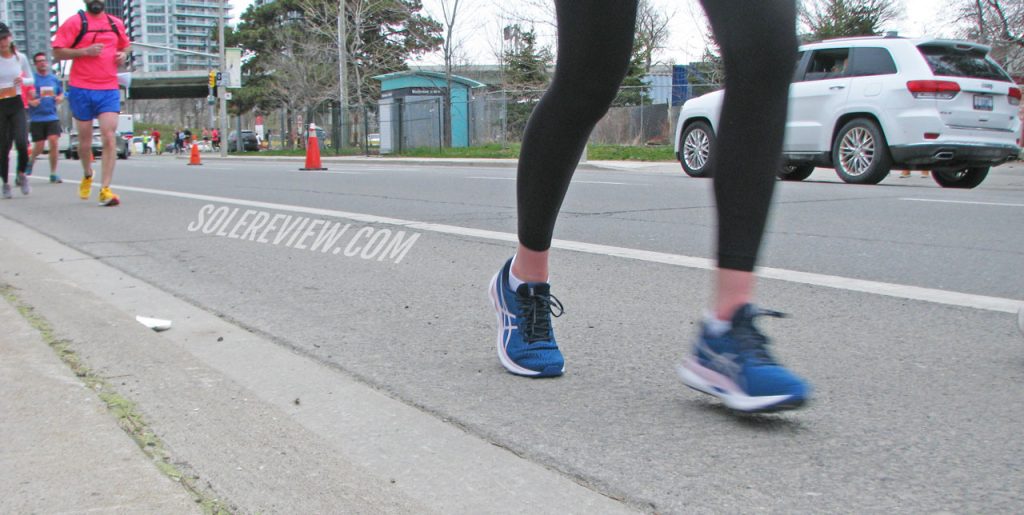 Running shoes for supination.