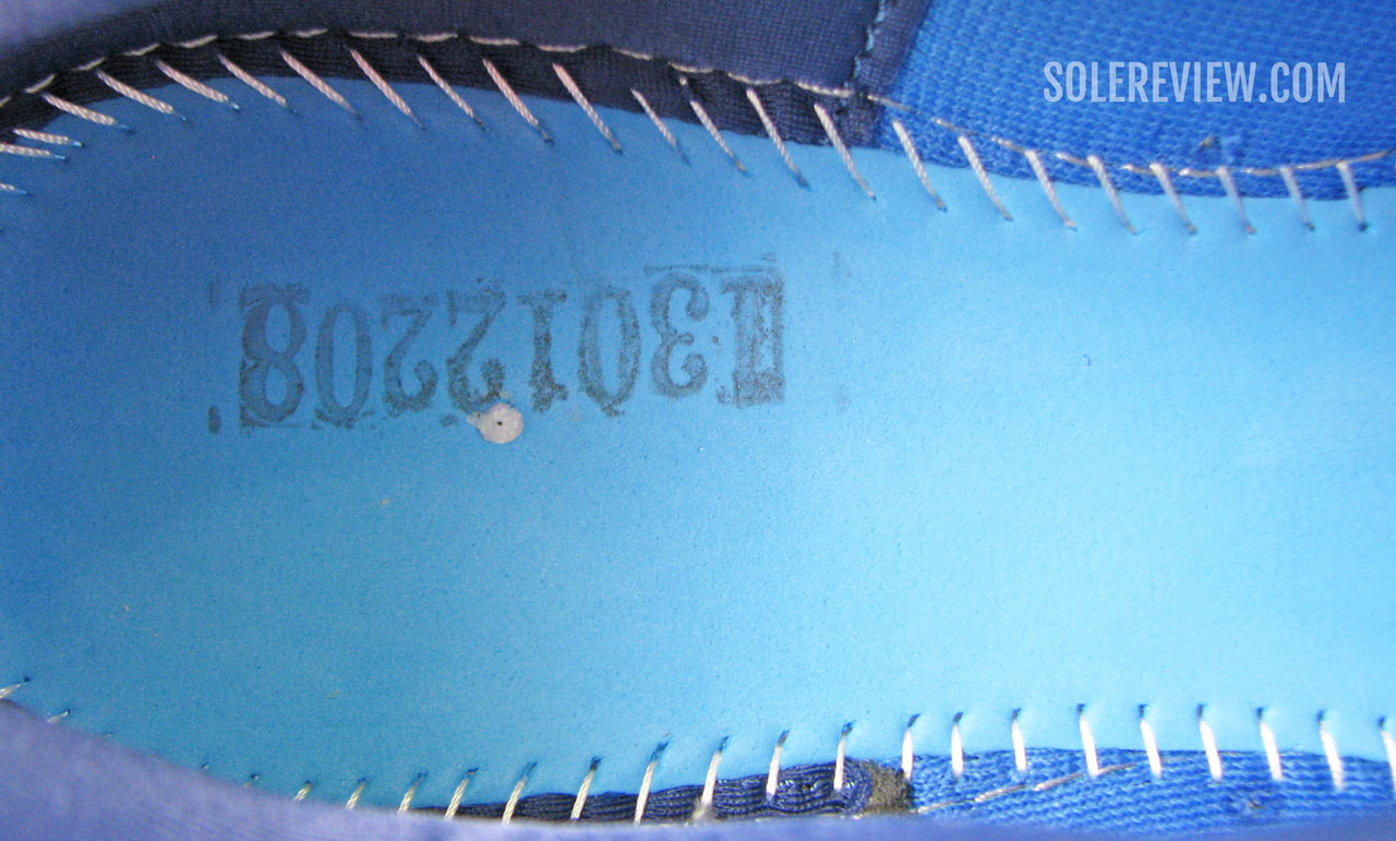 The foam lasting of the Brooks Glycerin 20.