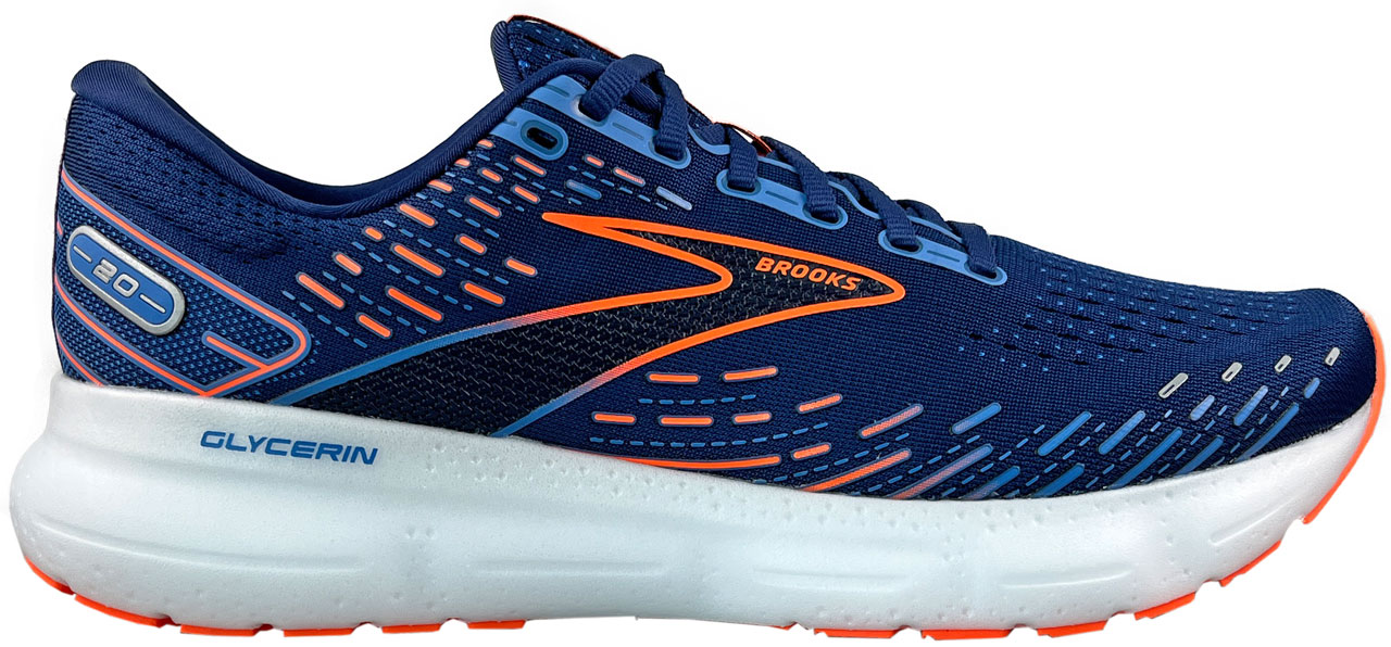 The upper of the Brooks Glycerin 20.