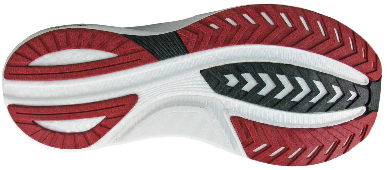 The outsole of the Saucony Tempus.