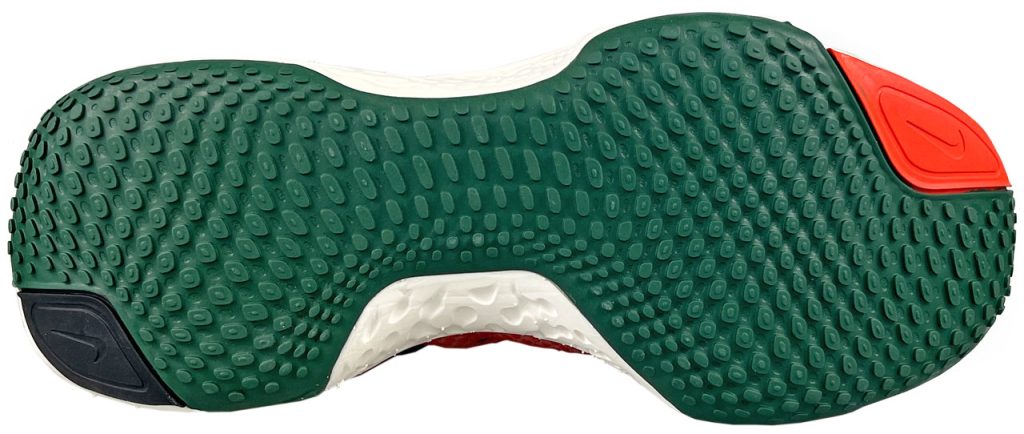 The outsole of the Nike ZoomX Invincible Run Flyknit 2.