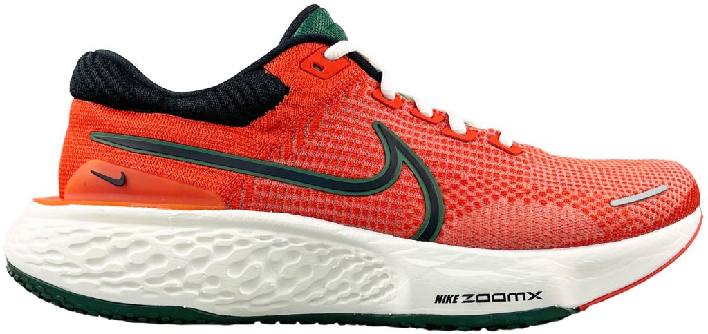 The side view of the Nike ZoomX Invincible Run Flyknit 2.