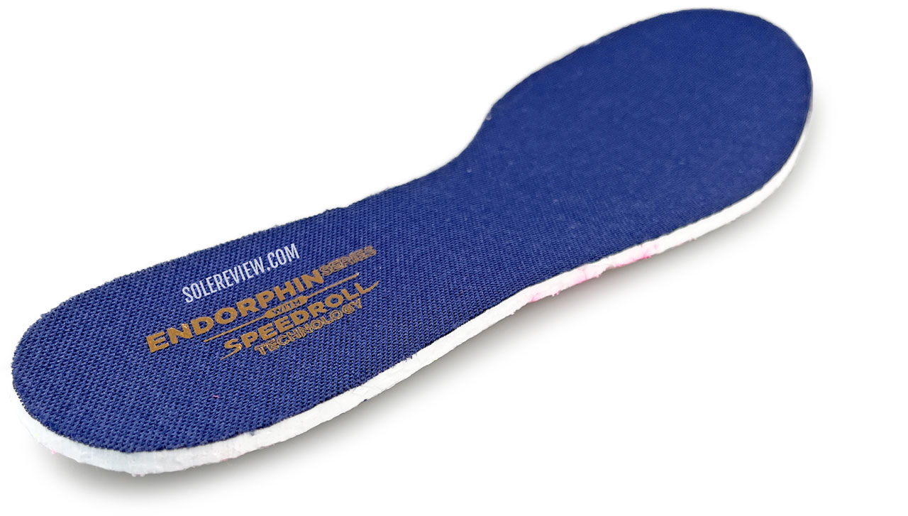 The insole of the Saucony Endorphin Pro 3.
