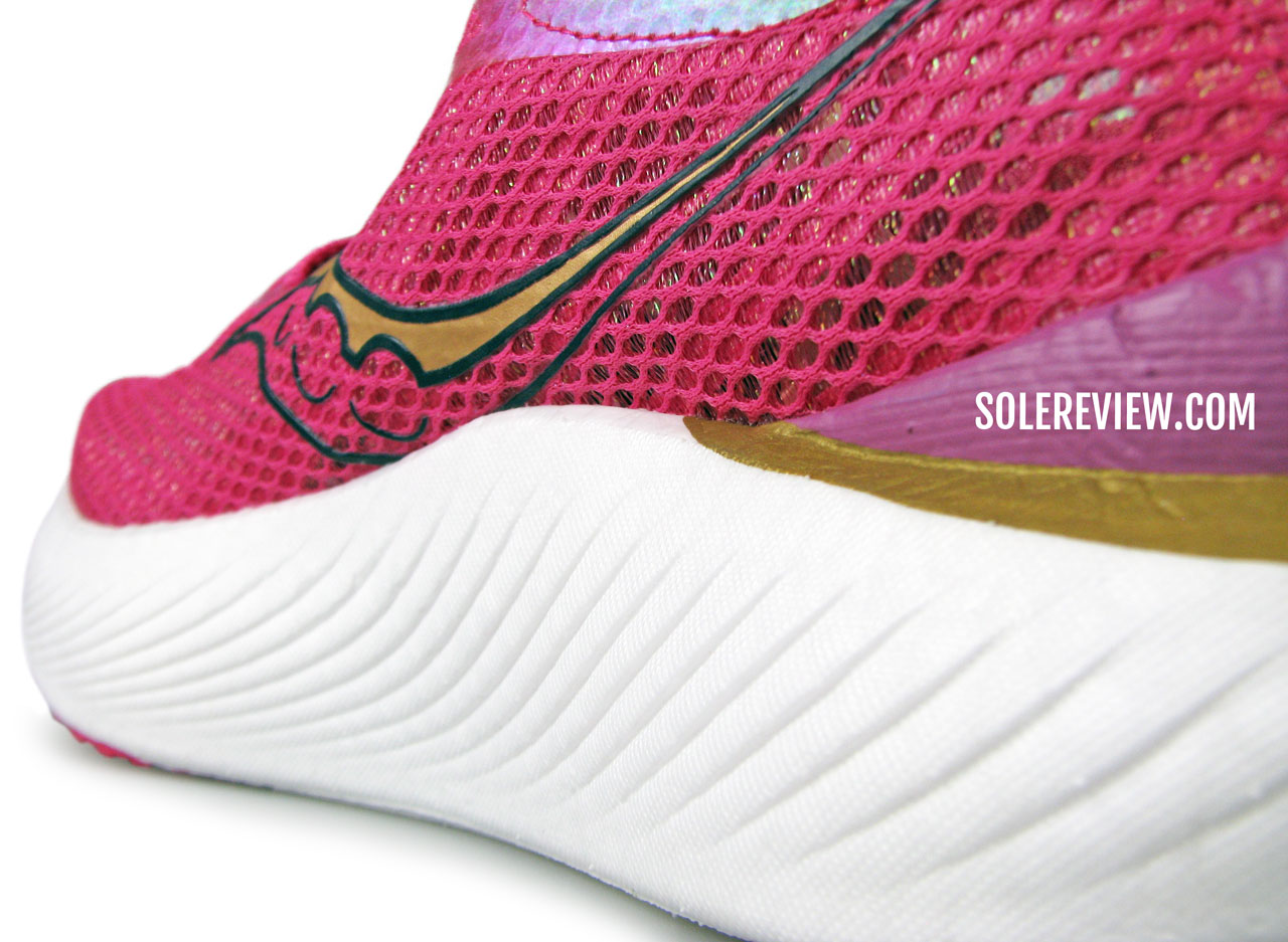 The inner midsole of the Saucony Endorphin Pro 3.