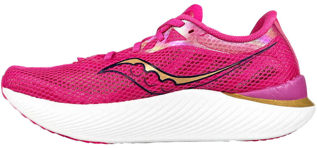 The side profile of the Saucony Endorphin Pro 3.