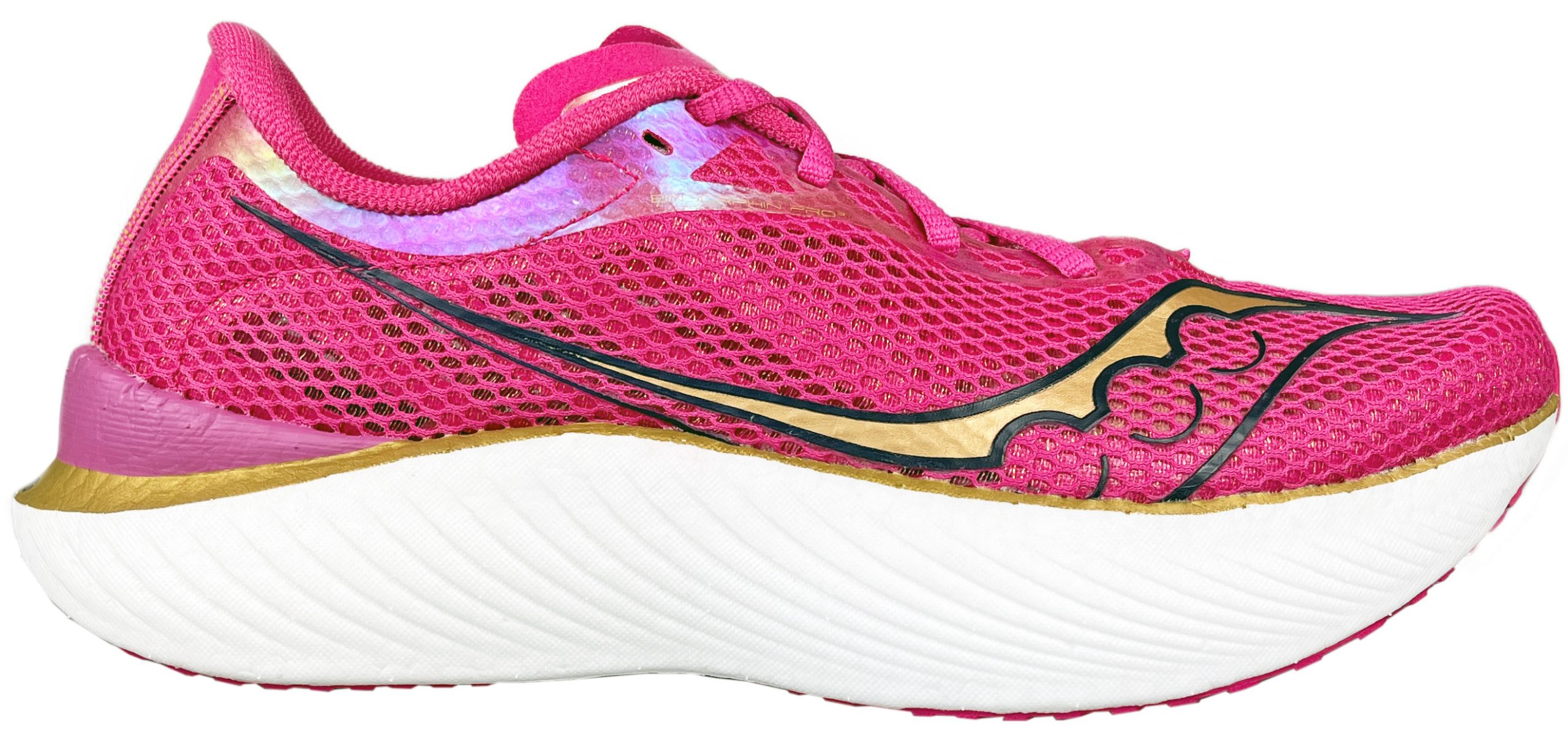 The side view of the Saucony Endorphin Pro 3.