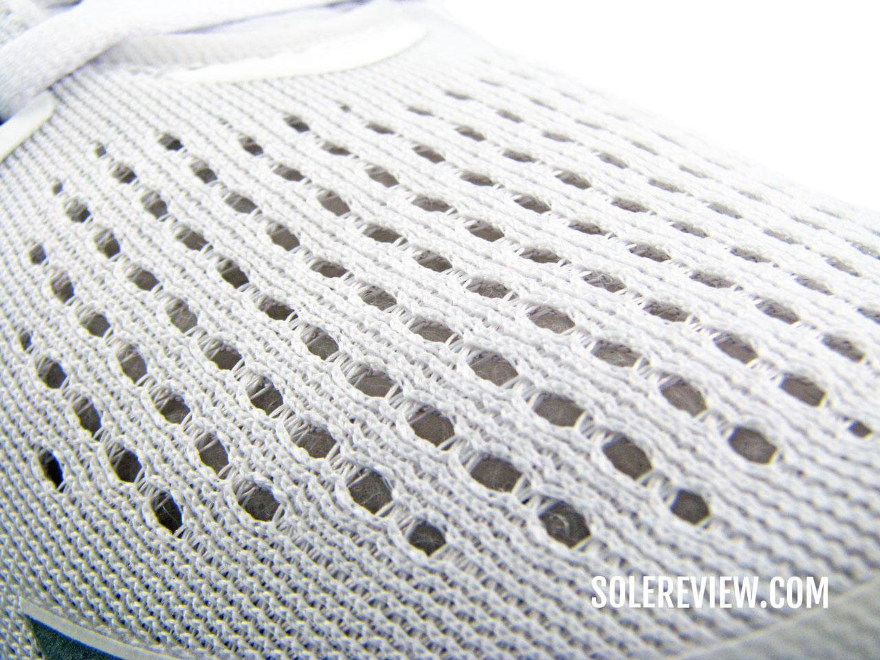 The breathable mesh of the Saucony Endorphin Speed 3.