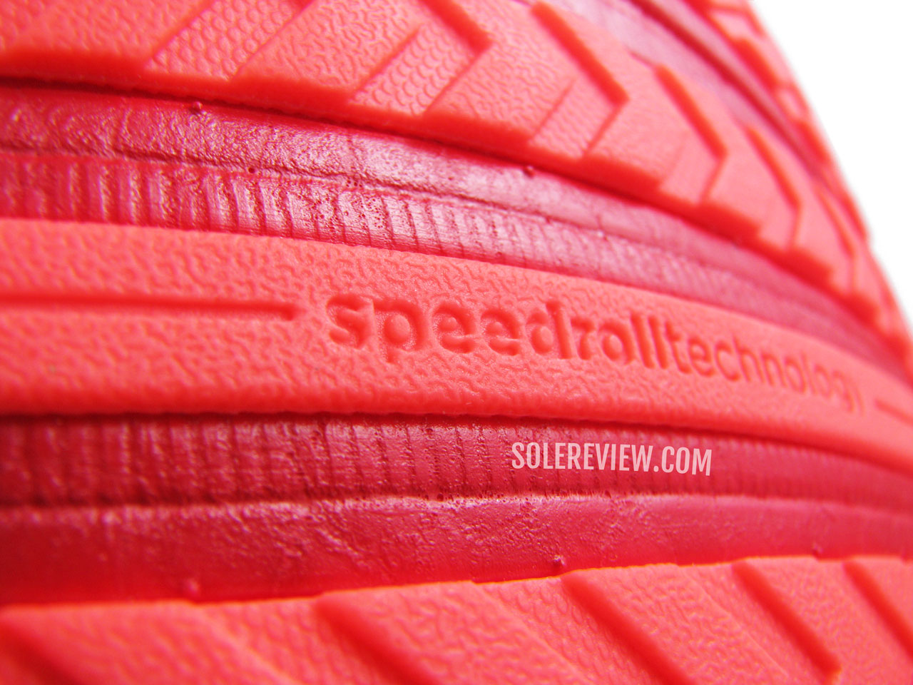 The speedroll forefoot of the Saucony Endorphin Speed 3.