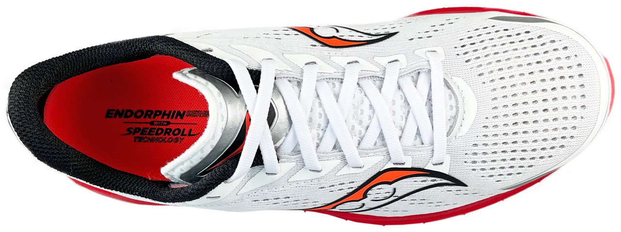 The top view of the Saucony Endorphin Speed 3.