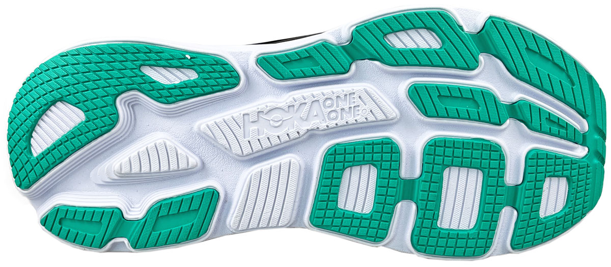 The outsole of the Hoka Bondi 7.