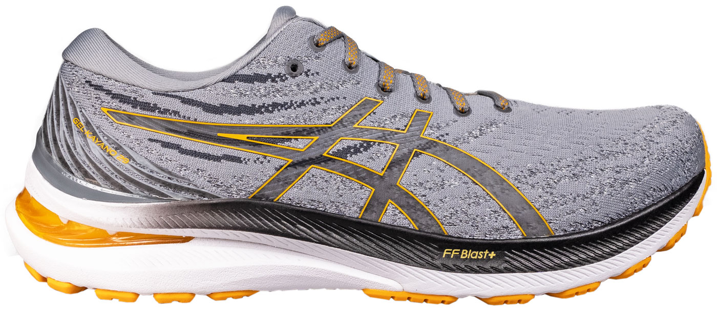 The upper of the Asics Gel-Kayano 29.