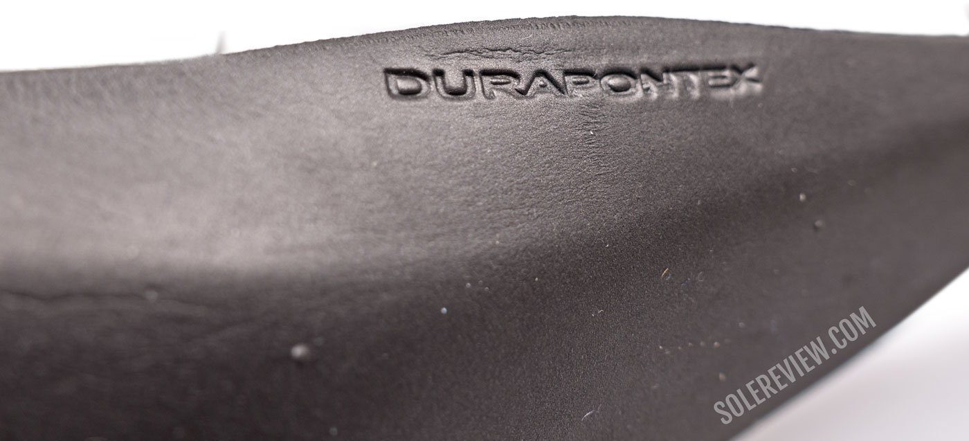 The Durapontex footbed of the New Balance Fuelcell Rebel V3.