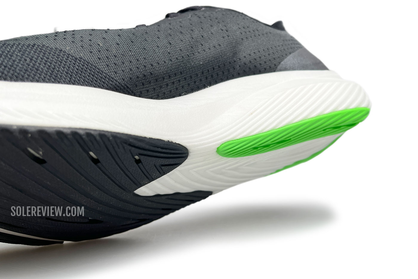 The inner view of the New Balance Fuelcell Rebel V3.