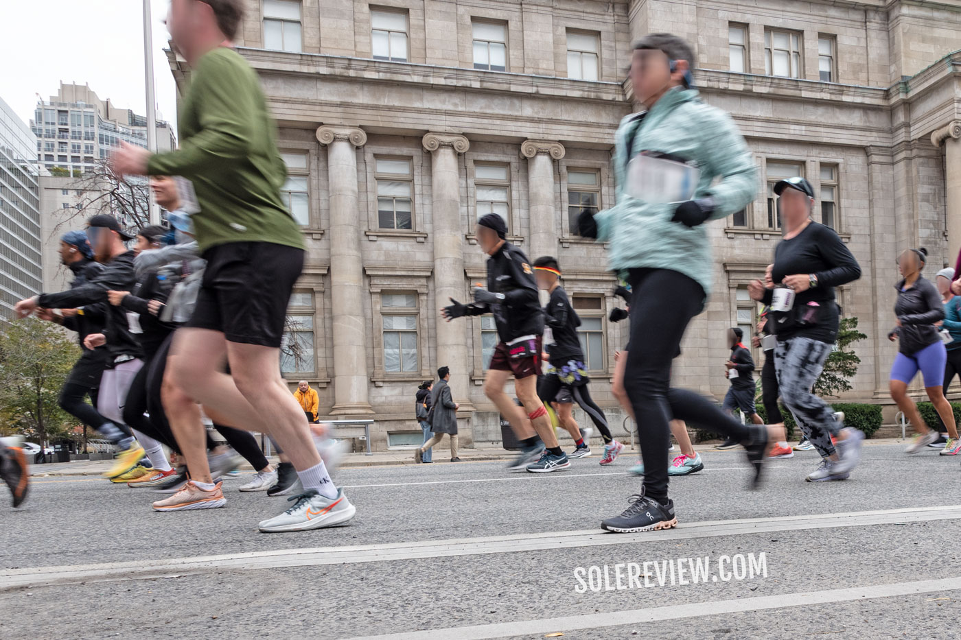 The Nike Pegasus 39 on the road.
