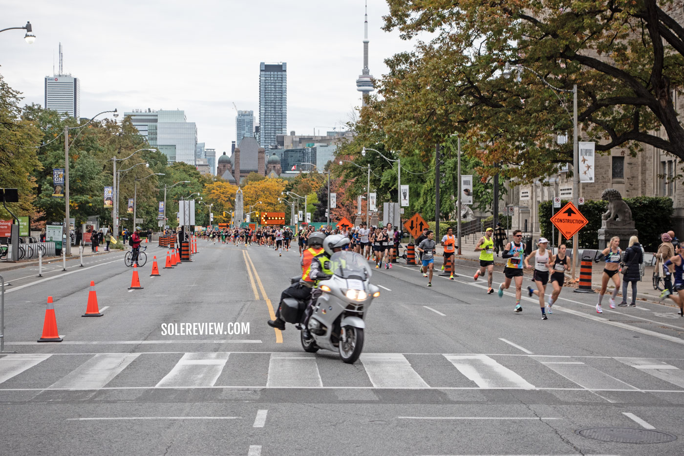 The Toronto marathon 2022.