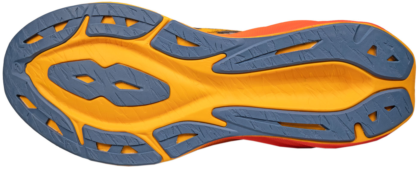 The outsole of the Asics Novablast 3.
