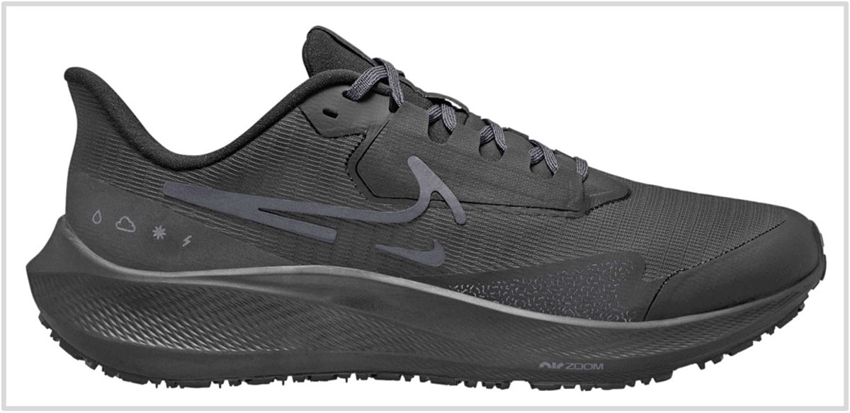 Nike Pegasus 39 Shield Triple Black