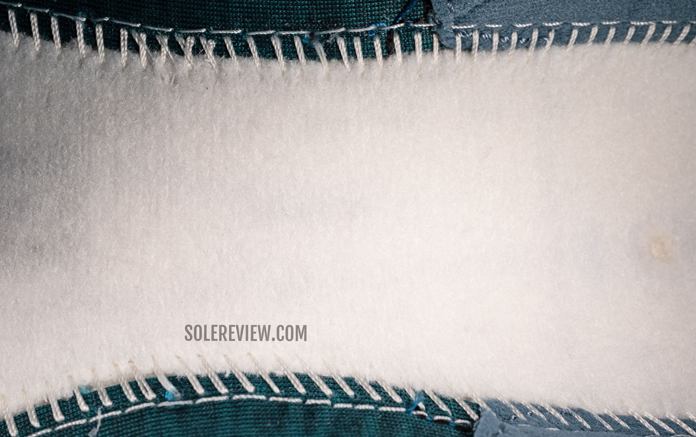 The fabric lasting of the Nike ZoomX Invincible Run 3.