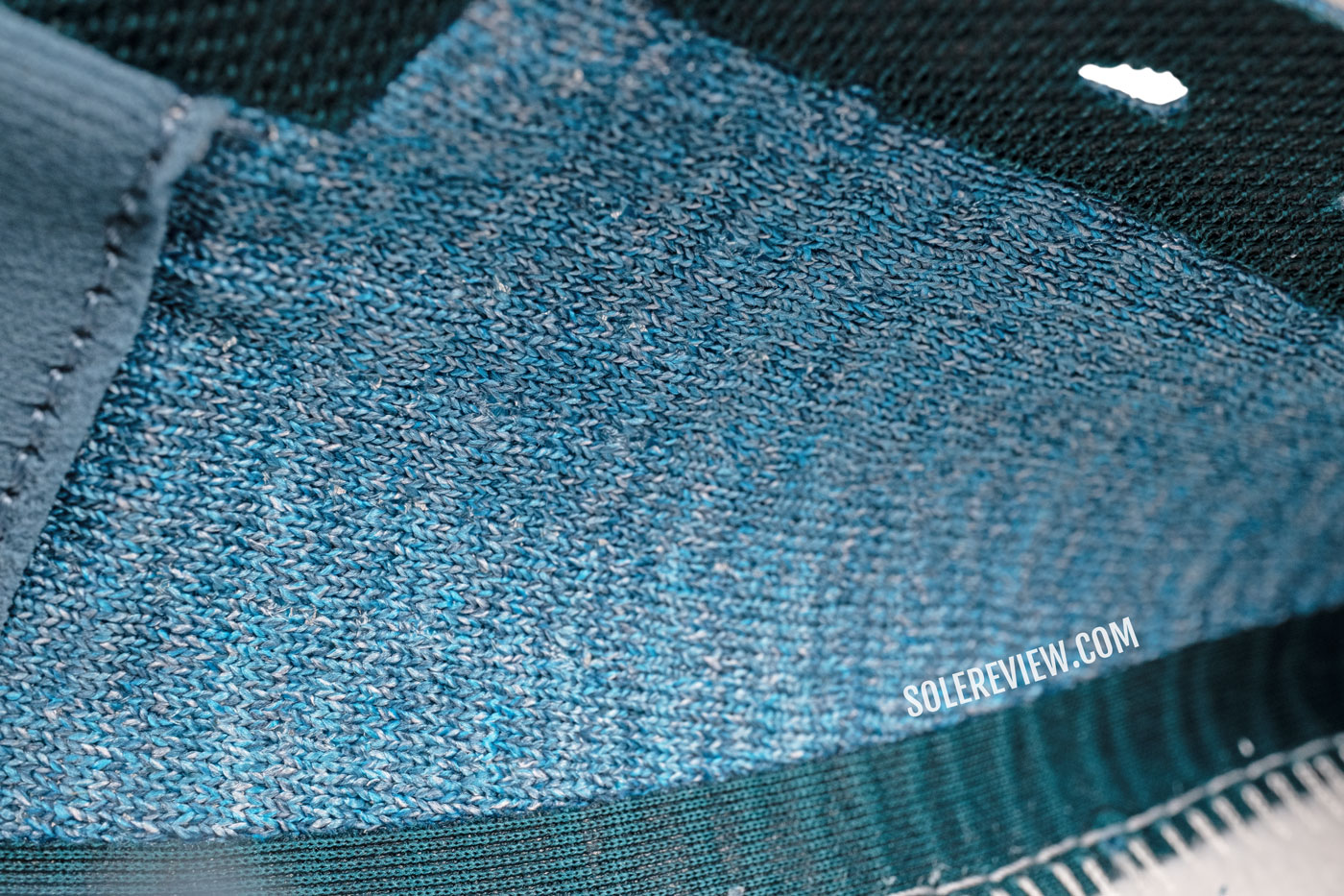 The inner lining of the Nike Invincible Run 3.