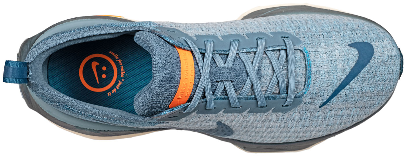 The top view of the Nike Invincible Run 3.