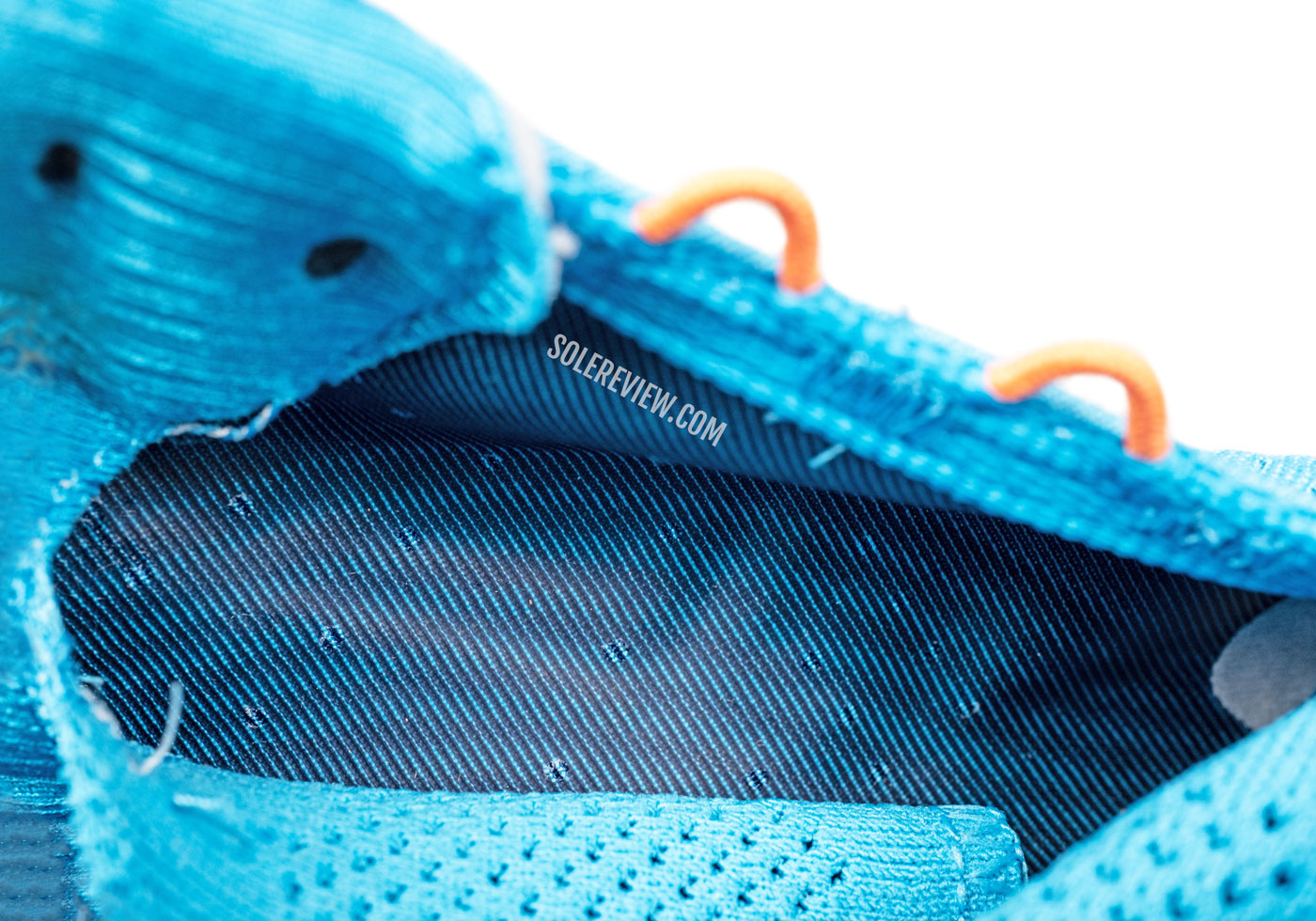 The midfoot lining of the Asics Nimbus 25.