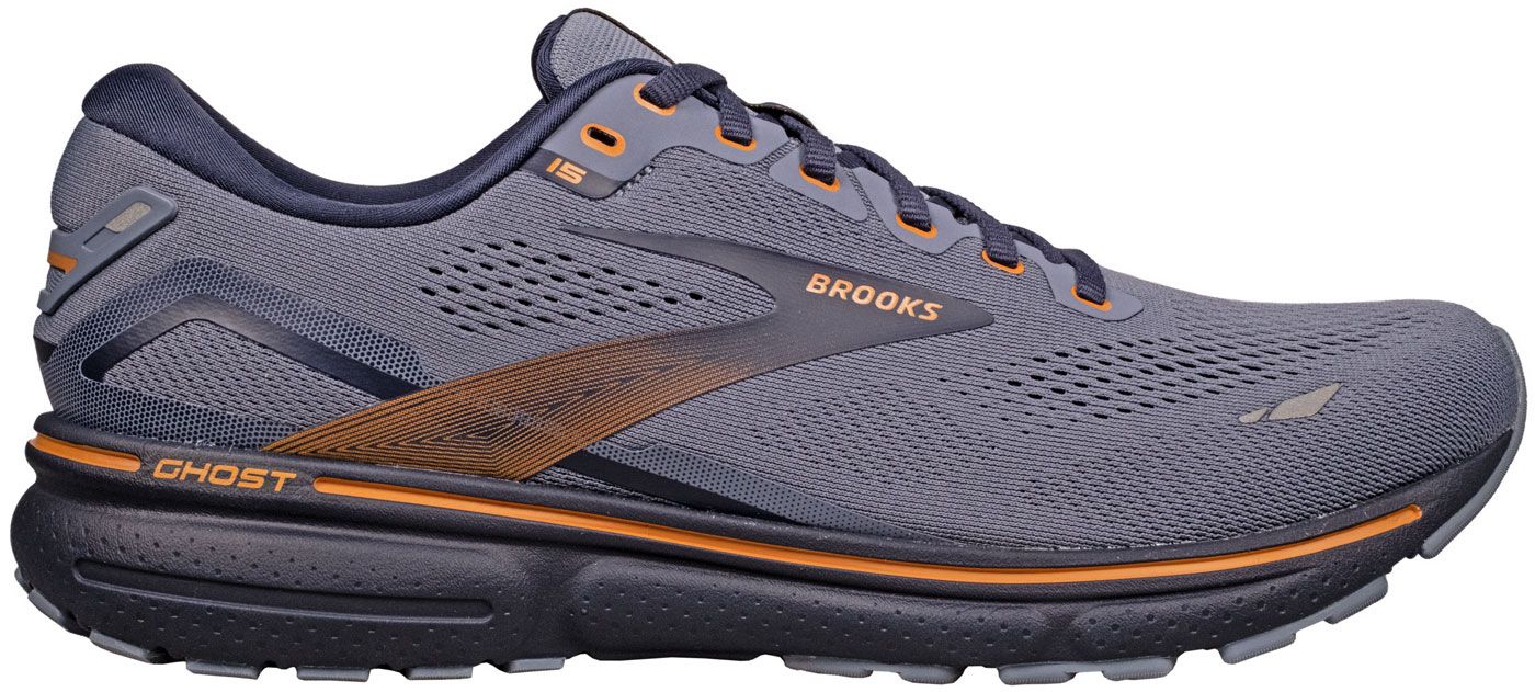 The upper of the Brooks Ghost 15.