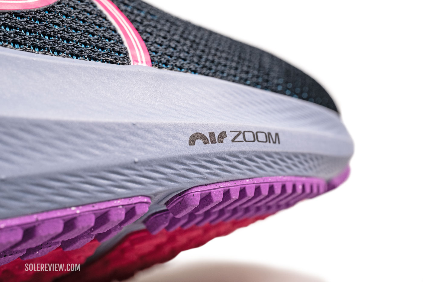 Zoom Air on the Nike Pegasus 40.