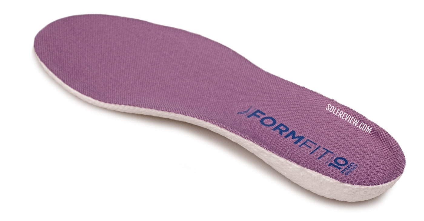 The removable Pwrrun+ insole of the Saucony Triumph 21.