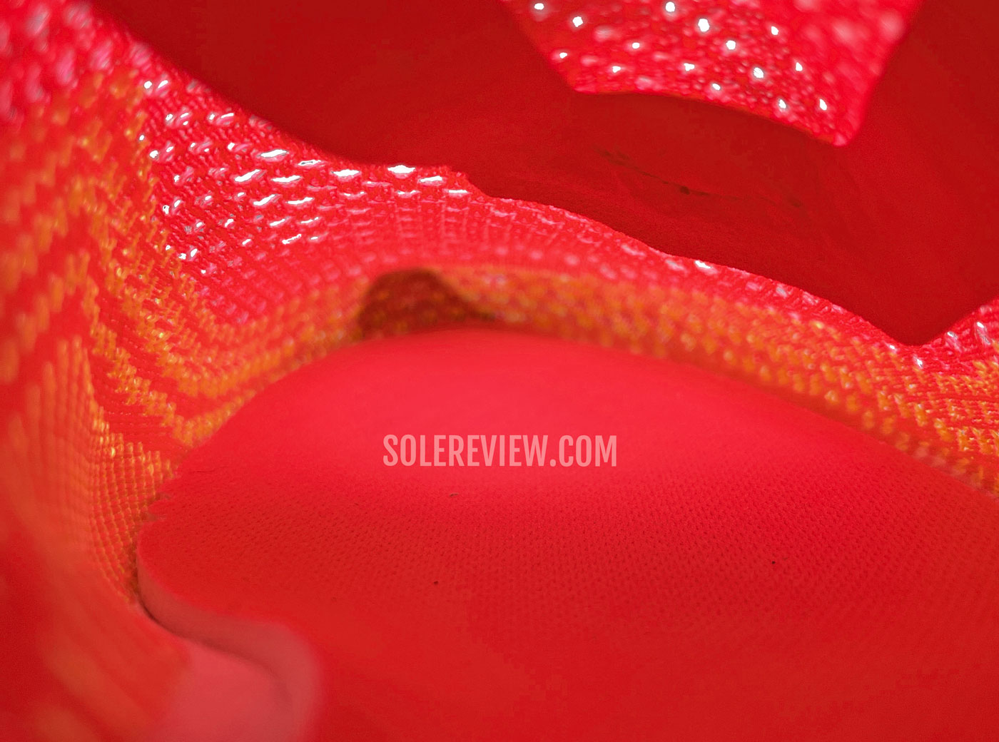 The interior toe-box of the Nike Vaporfly 3.
